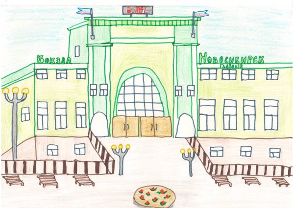 Музей рисунок карандашом