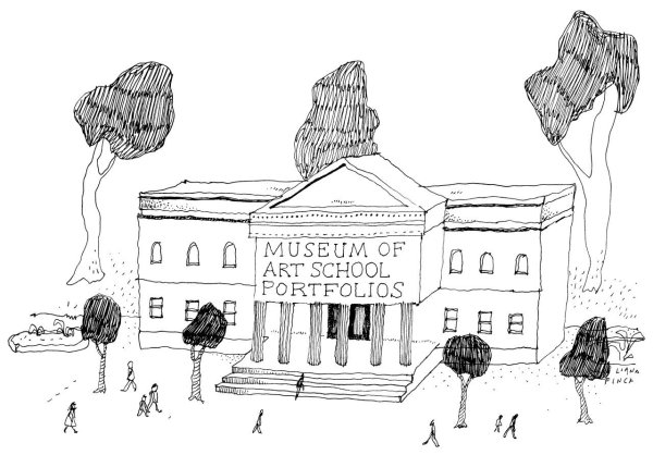 Лёгкие рисунки музея