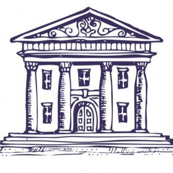 Лувр карандашом