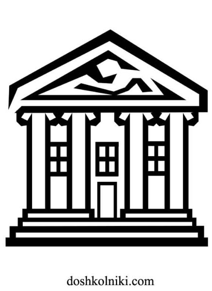 Рисование интерьера музея