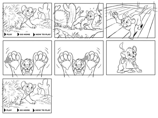 Наброски для раскадровки