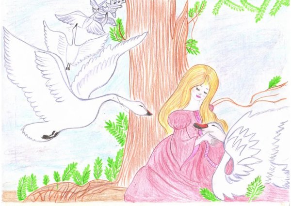 Рисунок на тему сказка