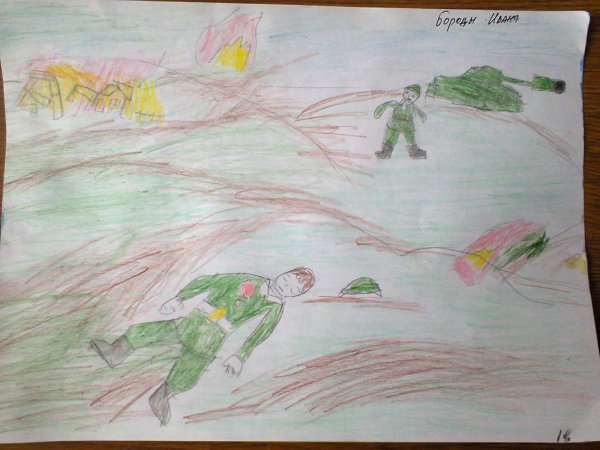 Катаев сын полка рисунок лёгкий