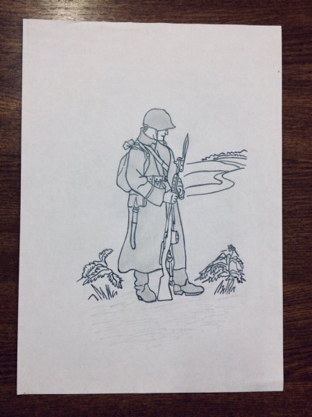 Сын полка раскраска