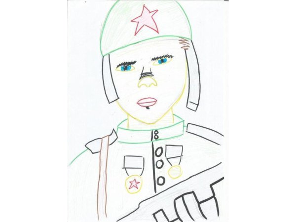 Сын полка раскраска для детей