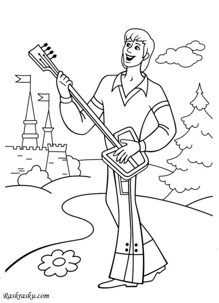 Рисунки героев бременских музыкантов