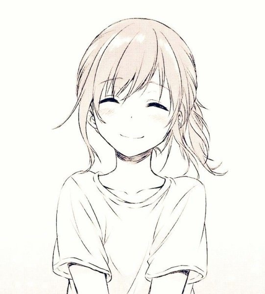 Аниме тянка лицо для срисовки