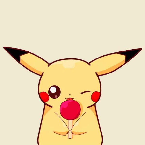 Покемон Пикачу для срисовки