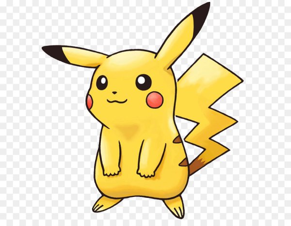 Покемон Пикачу для срисовки