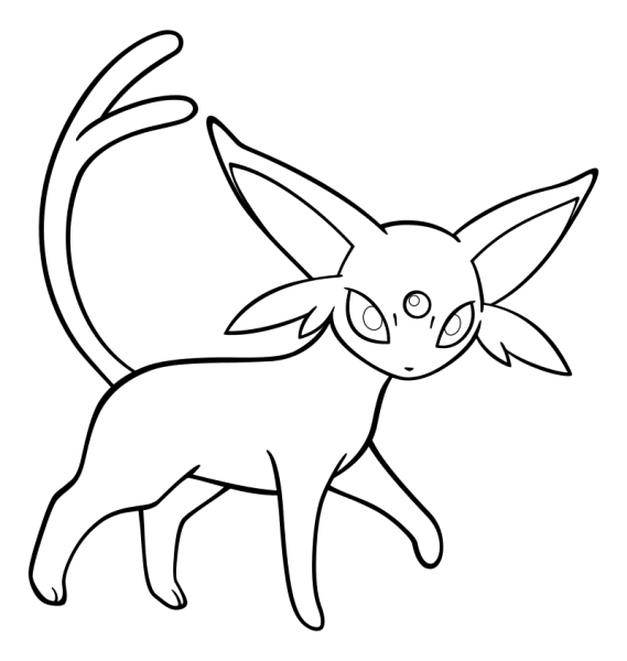 Раскраска Пикачу