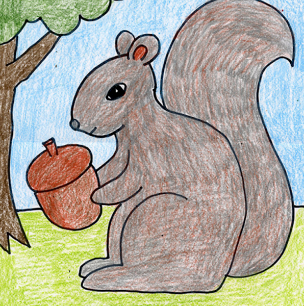 Поэтапное рисование животные