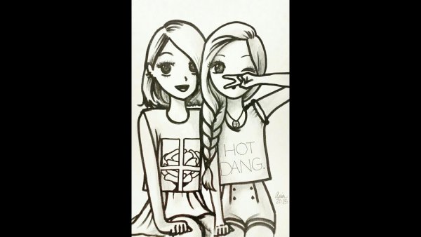 Рисунок для сестры лёгкий