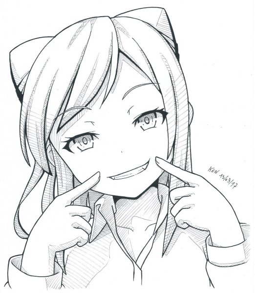 Аниме для срисовки