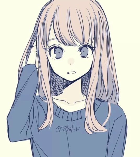 Аниме для срисовки