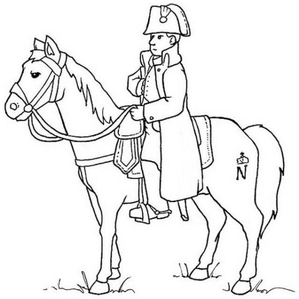 Наполеон Бонапарт нарисовать