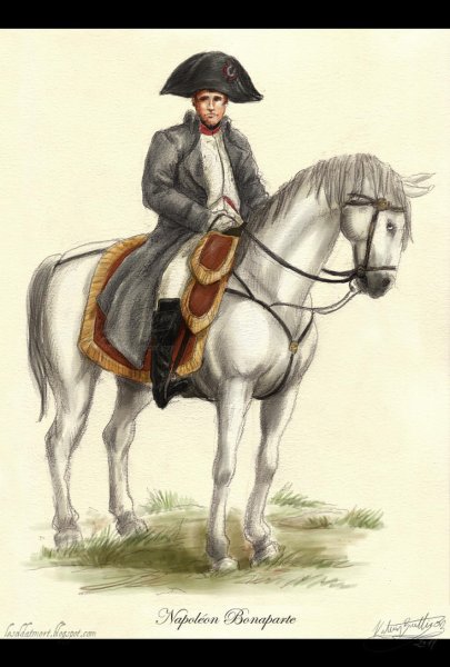 Наполеон Бонапарт раскраска