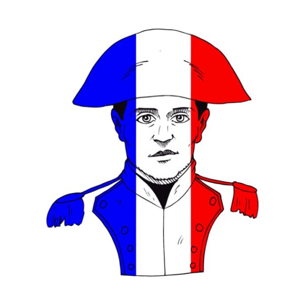 Наполеон Бонапарт раскраска