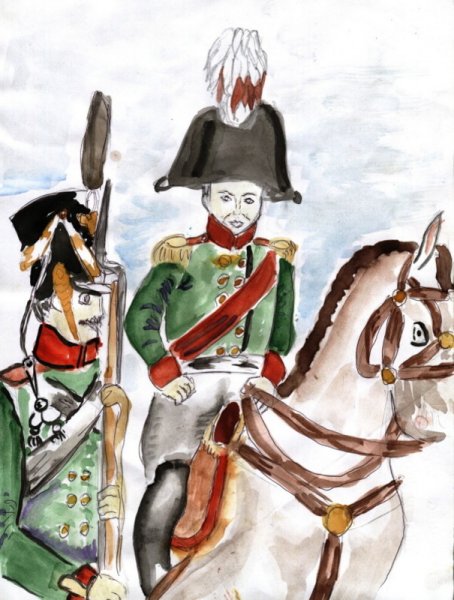 Наполеон рисунок