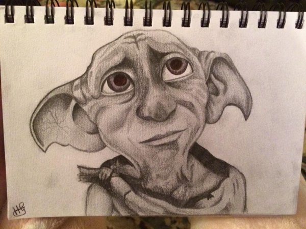 Нарисовать Добби