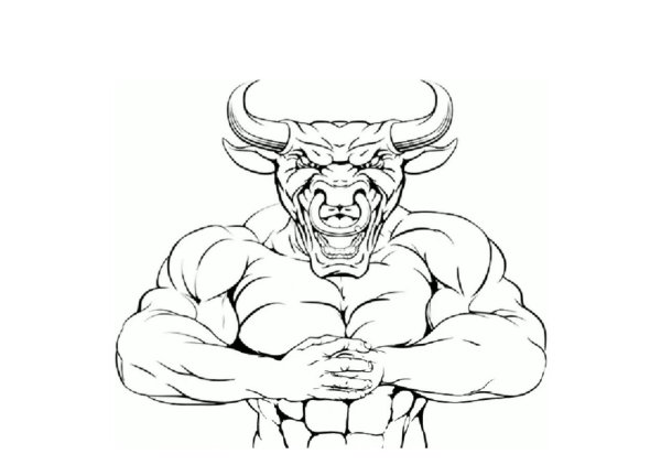 Минотавр рисунок