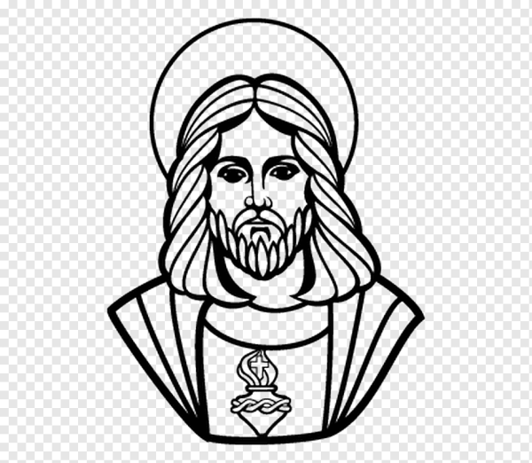 Иисус карандашом