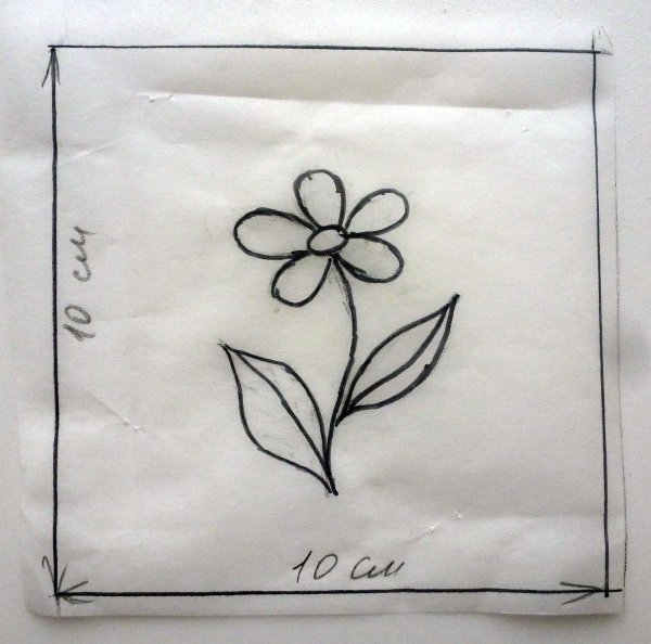 Вышивка петельчатым шо