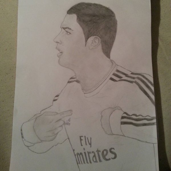 Роналдо Криштиану портрет