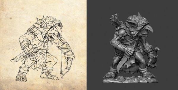 Рисунки в стиле ГОБЛИНКОР