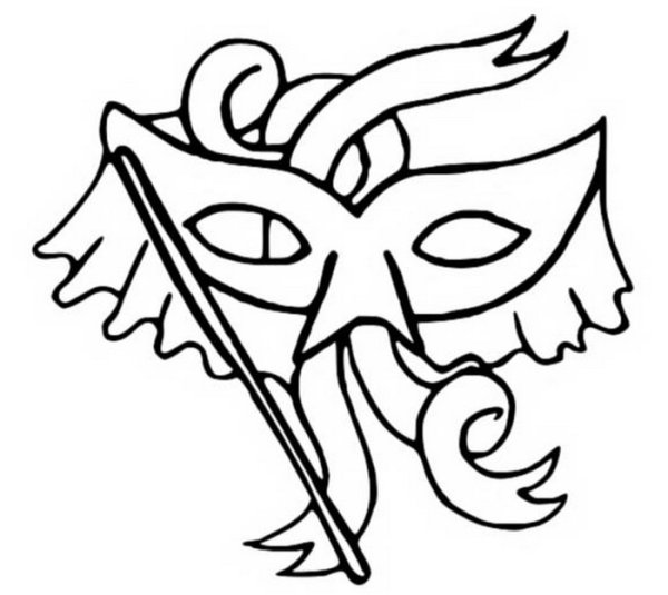 Бразильский карнавал раскраска