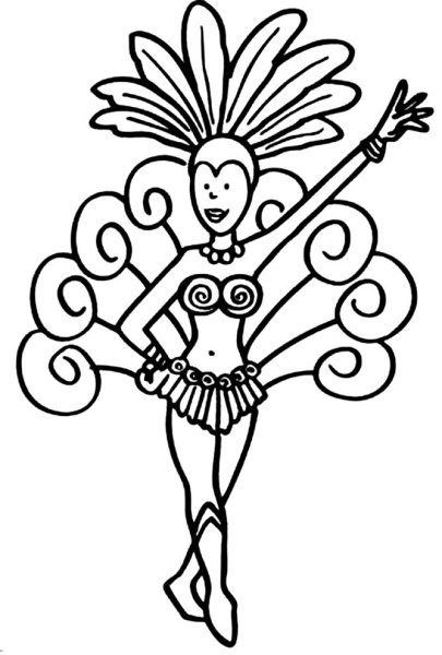 Праздник карнавал рисунок