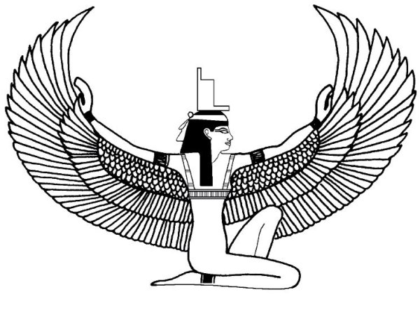 Исида эскиз