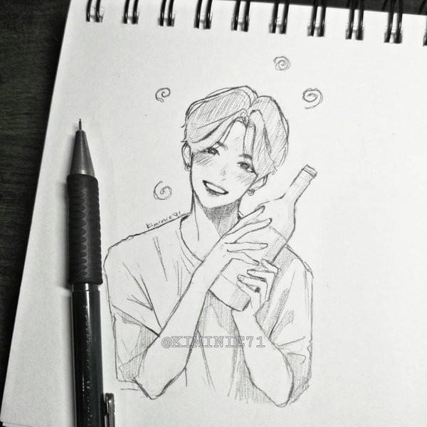 Скетчбук BTS