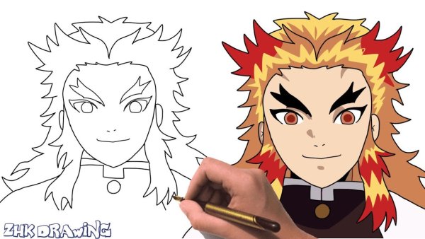 Рисунки аниме персонажей