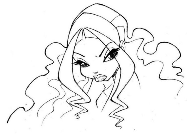 Рисунки Винкс Лейла