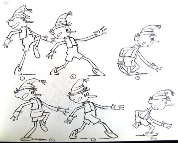 Рисование мультипликационных персонажей