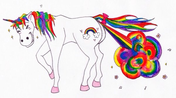 Рисунки для срисовки Радуга