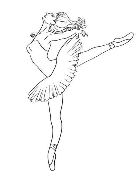 Как нарисовать балерину