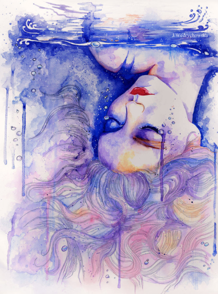 Рисунки акварелью