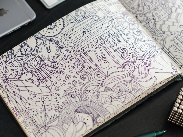 Узоры для скетчбука