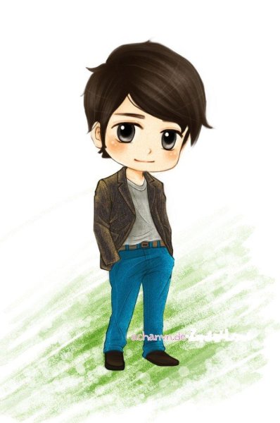 Красивые мультяшные мальчики