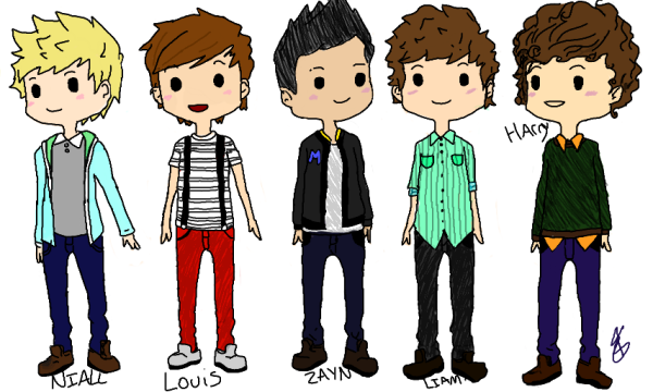 Мальчик в мультяшном стиле