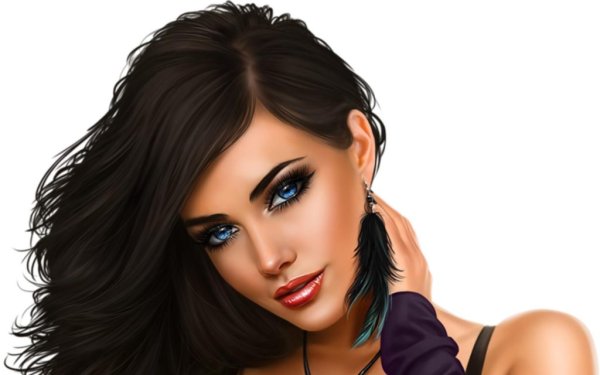 3д девушки