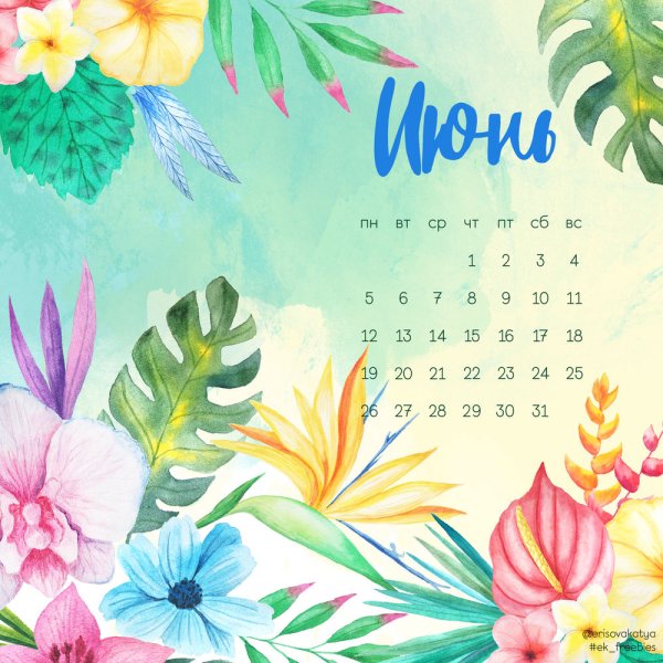 Милый календарь