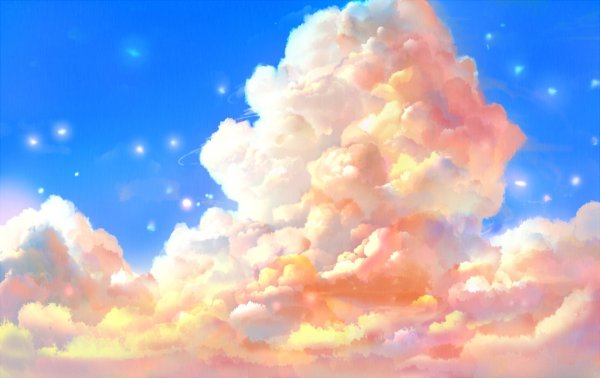 Облака из аниме