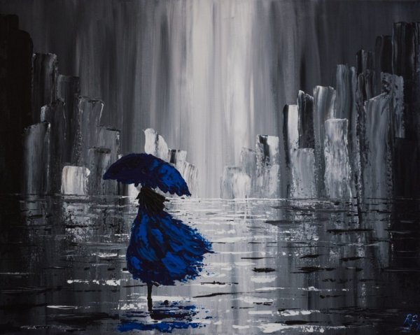 Красивые картинки под дождем