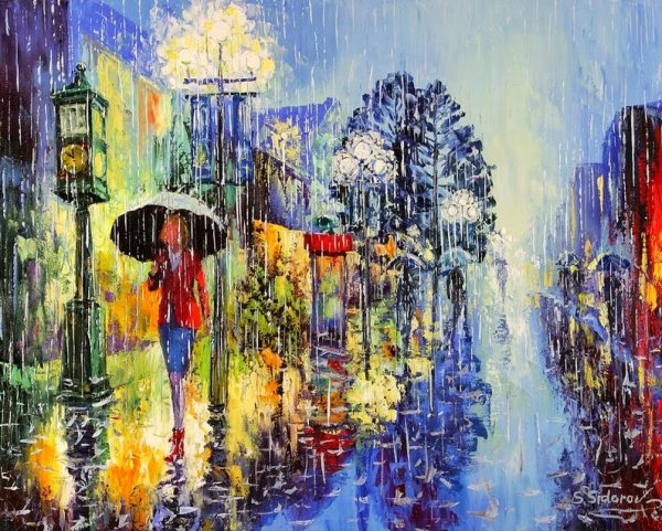 Станислав Сидоров художник дождь