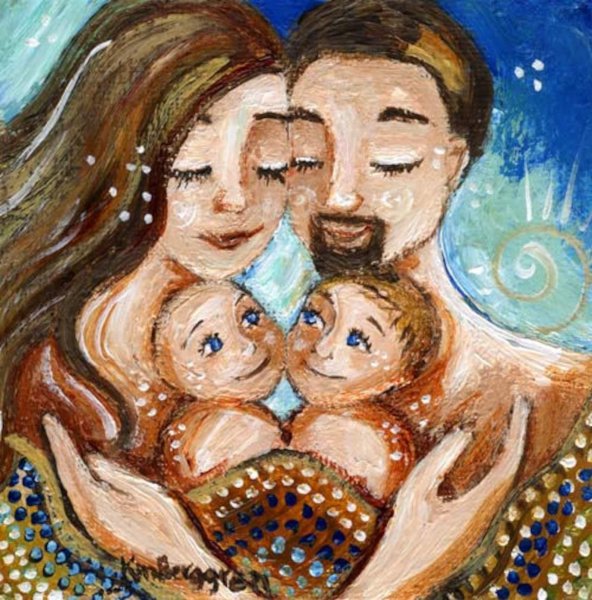 Кэти Берггрен картины семья