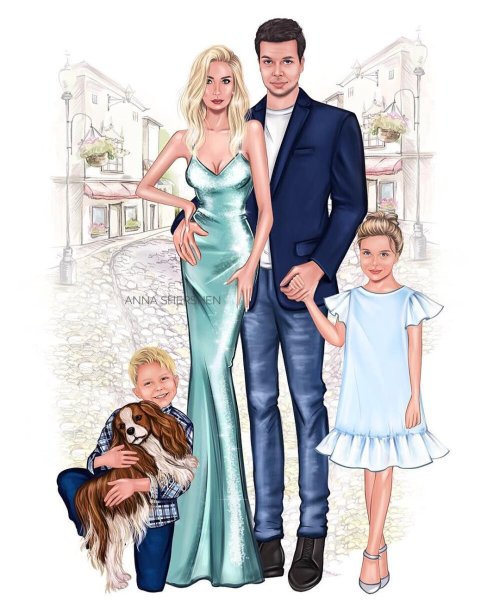 Семья иллюстрация