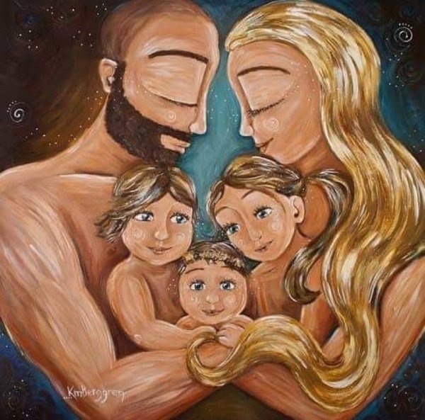 Кэти Берггрен трое детей