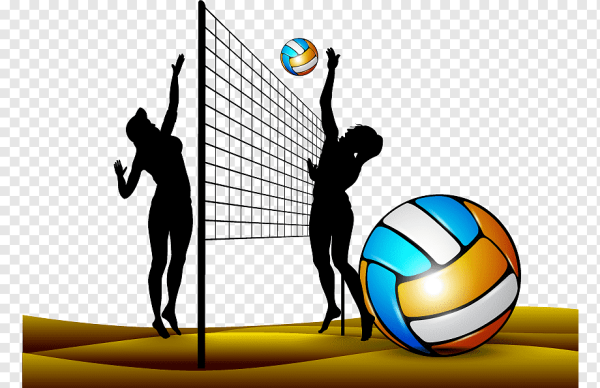 Волейбольный мяч фон